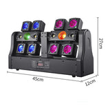 Load image into Gallery viewer, DJSOURCE LED 8x10W RGBW 4in1 Beam + Magic Ball + Golden / Cold White Strobe + RG Laser + Pattern 5in1 Effect Stage Lighting For Party Club Dj Disco Indoor Night Dance Lights