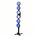 Cargar imagen en el visor de la galería, DJSOURCE LED6x60W COB Retro Lighting With RGB Wash Strobe Effect Stand Background Lighting For Birthday Concert Music Festival Party Dj Disco Stage Light