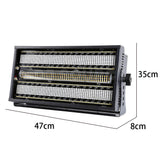 Cargar imagen en el visor de la galería, DJSOURCE 400W LED Strobe Light RGB 3in1 Warm Cold White Wall Wash Flash Effect Stage Lighting For Party Club DJ Bar Concert Lighting