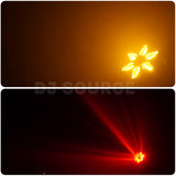 Load image into Gallery viewer, DJSOURCE LED 6X50W COB Warm White Retro With 6x10W RGBW Bee Eye Wash Strobe Stage Lighting For Party Dj Club Bar Background Light DMX Control