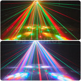 Load image into Gallery viewer, DJSOURCE LED 12x10W RGBW Beam + Bee Eye + RG Laser + SMD RGB Ring + White Strobe 5in1 Effect For Party Club Bar Dance Dj Disco Indoor Stage Lighting