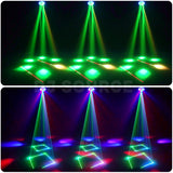 Load image into Gallery viewer, DJSOURCE LED 7x40W RGBW 4in1 Bee Eye 5W RGB Laser Animation Projector Moving Head Stage Light DMX Music Control For Party Dj Disco