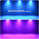 Load image into Gallery viewer, DJSOURCE LED 19x60W RGBL With Ring Waterproof IP65 Bee Eye Wash Strobe Zoom Effect Moving Head For Party Dj Concert Disco Wedding Stage Lighting