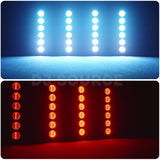 Cargar imagen en el visor de la galería, DJSOURCE LED6x60W COB Retro Lighting With RGB Wash Strobe Effect Stand Background Lighting For Birthday Concert Music Festival Party Dj Disco Stage Light