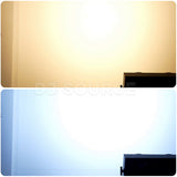 Cargar imagen en el visor de la galería, DJSOURCE LED 2x100W Warm Cold White 2in1 With Auxiliary RGB Light Ring Retro Blinder Wash Strobe Effect Stage Lighting For Dj Disco Party Background Club Bar Lighting