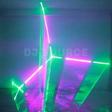 Cargar imagen en el visor de la galería, DJSOURCE RGB 8W Laser Light Bluetooth APP Control 30Kpps With LCD Display Animation Stage Laser Lighting Dj Club For Party Birthday